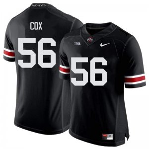 NCAA Ohio State Buckeyes Men's #56 Aaron Cox Black Nike Football College Jersey BZY6045EM